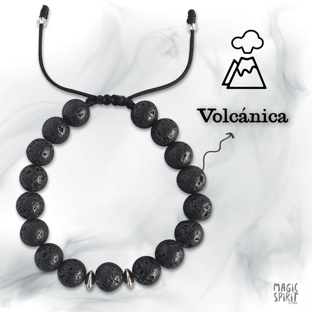 Brazalete Roca Volcánica - Magic Spirit Store