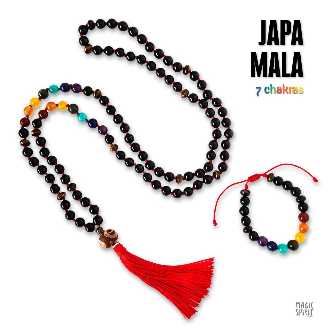 Pack Japa Mala 7 Chakras - Magic Spirit Store