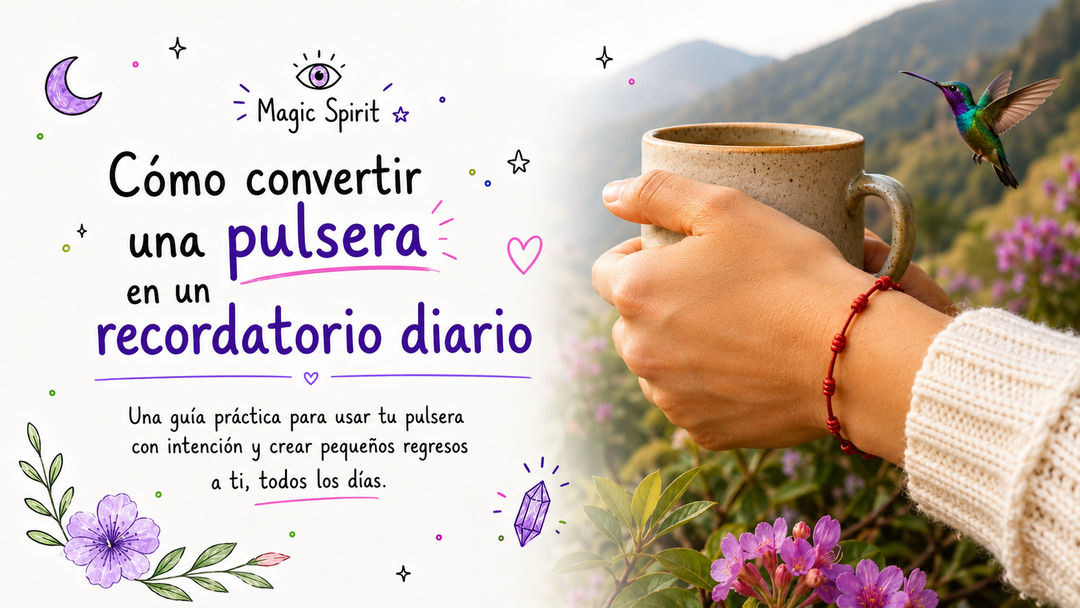 Cómo convertir una pulsera en un recordatorio diario | Magic Spirit